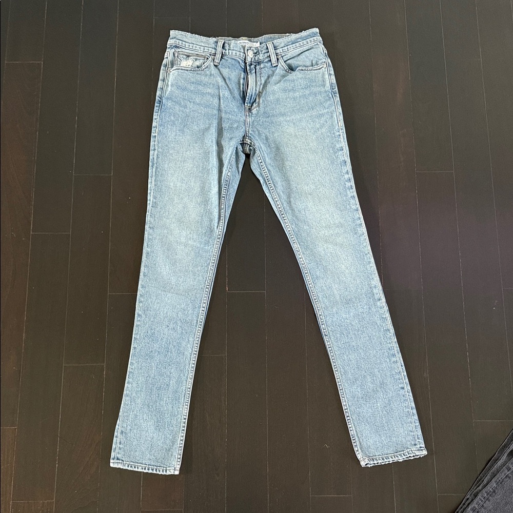 Hudson Jeans Light Blue Straight Leg Women's Jeans